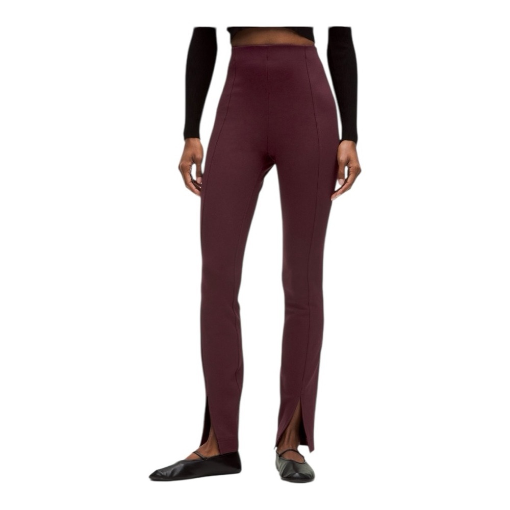 Lululemon Stretch Knit HR Pull-on Pant *Regular Garnet Multi Sizes NWT